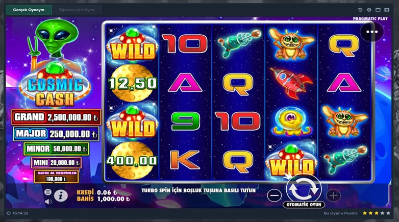 cosmic cash oyna